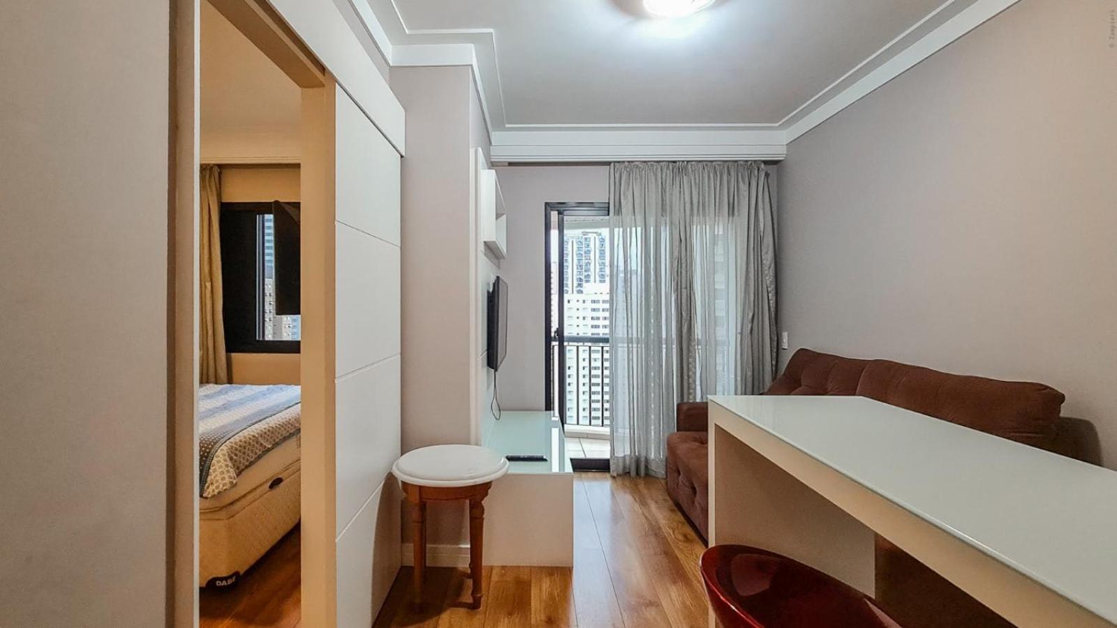 Ferienwohnung Flat Estamplaza Ibirapuera São Paulo Exterior foto